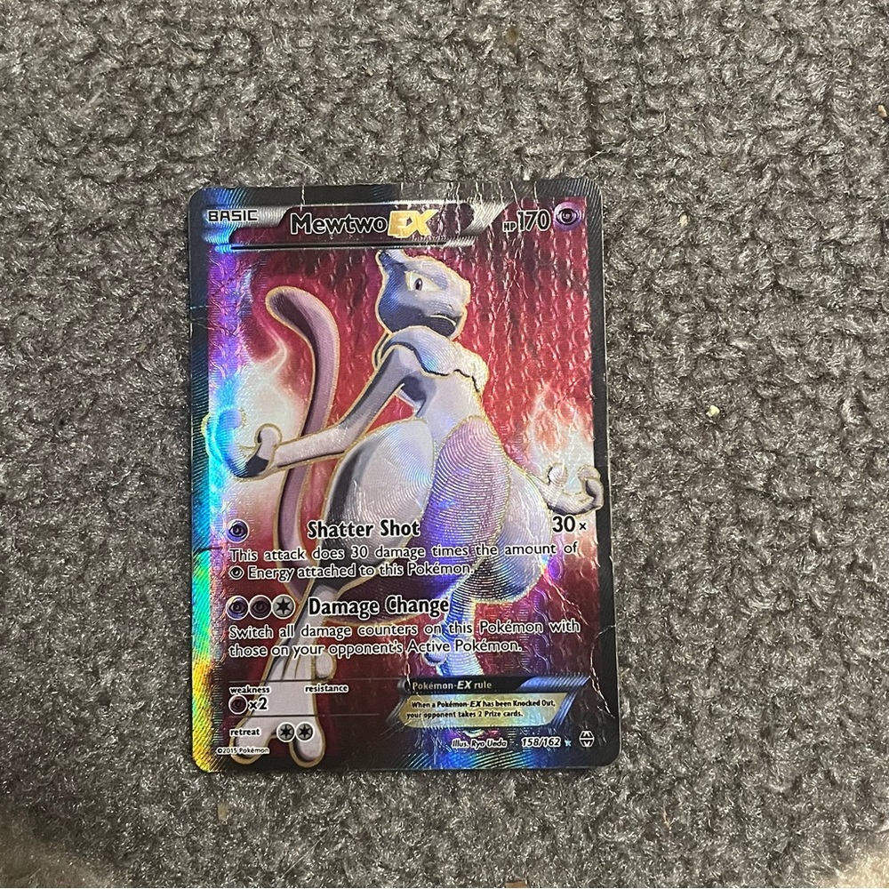 Mewtwo EX Pokemon card